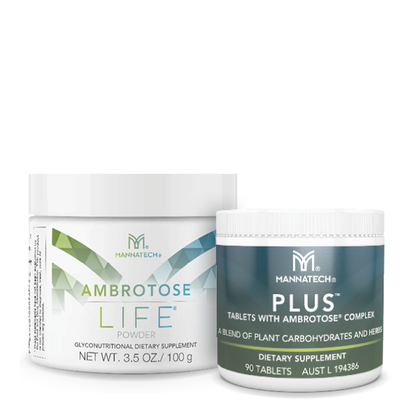 Mannatech Australia Ambrotose Life and Mannatech Plus to balance your hormones and provide glyconutrients and glycan support 