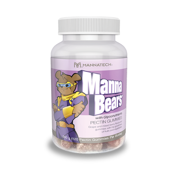 Mannatech Australia Mannabears Childrens Multivitamin with Ambrotose Complex and Glyconutrients
