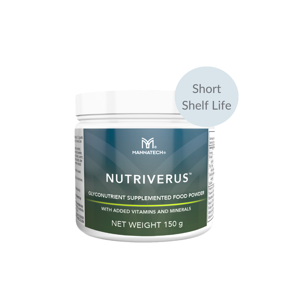 Mannatech nutriverus with added ambrotose and vitamins and minerals