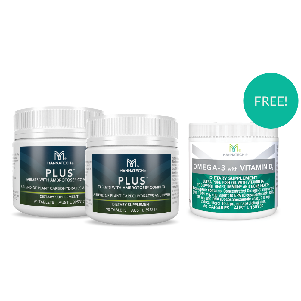 Two PLUS, One Omega Free!